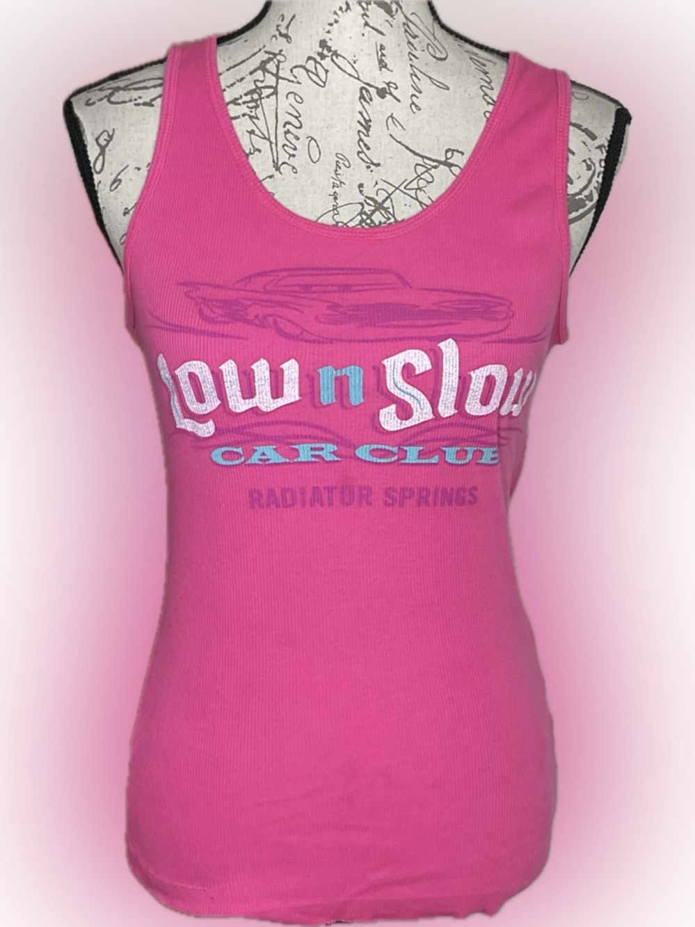 Disney Parks Retro 1990’s Cars Tank Low n Slow Car Club